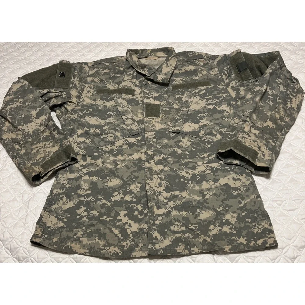 US Army Jackets 3 Sz ML Green Digi Cam Camo Combat Coat Uniform Military Ripstop
